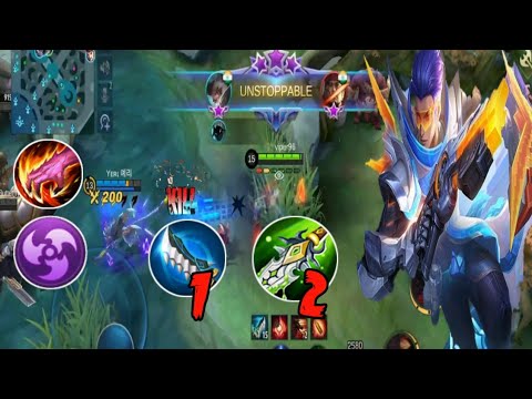 BROKEN BUILD FOR GRANGER || GRANGER GAMEPLAY AND BEST BUILD || Granger Mobile Legends.