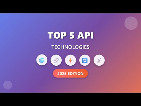 🚀 Top 5 API Technologies in 2025: REST, GraphQL, gRPC, WebSockets, SSE Explained!