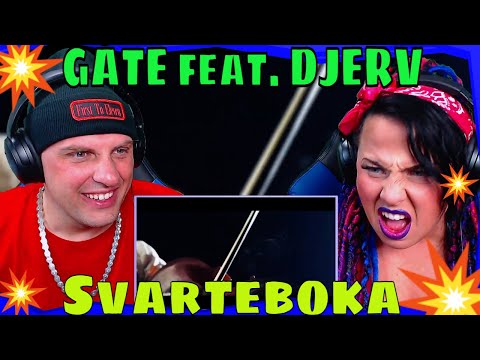GÅTE feat. DJERV - Svarteboka (Official Music Video) THE WOLF HUNTERZ REACTIONS