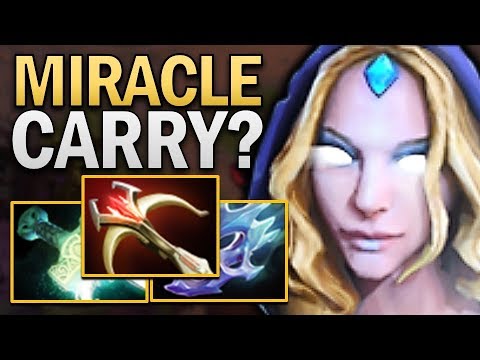 Liquid.Miracle Crystal Maiden - Battle Build in Dota 2 7.22 ROAD TO TI11