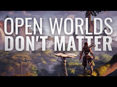 The Structure of Open-World Games is Weird