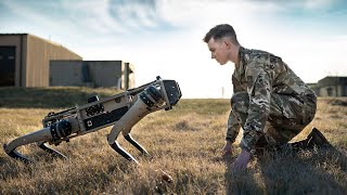 Meet the Futuristic Military Robot Dog