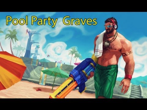 League oF Legends Skin Spotlight (Pool Party) Graves