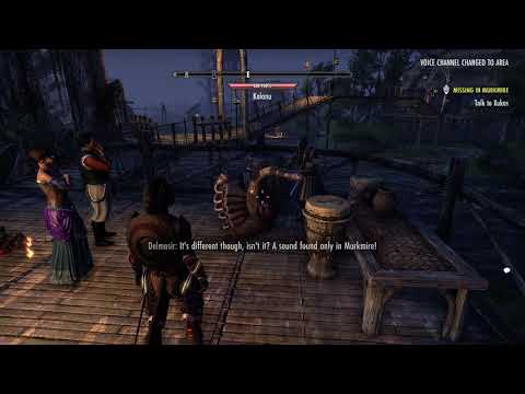 some more argonian music with two judgy redguards.