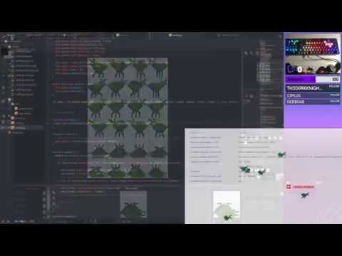 Making twitch overlay bot in #javascript #phaserjs #atom #pyxeledit