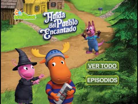 Backyardigans Escape de la Aldea Mágica (DVD Menú Plus Video, 2010) 