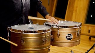 Video thumbnail for MEINL Percussion Marathon Series Timbales Antique - MT1415RR-M by Meinl Percussion - Official Product Videos
