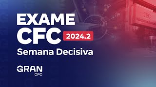 Exame CFC 2024.2: Semana Decisiva em Contabilidade de Custos e Gerencial