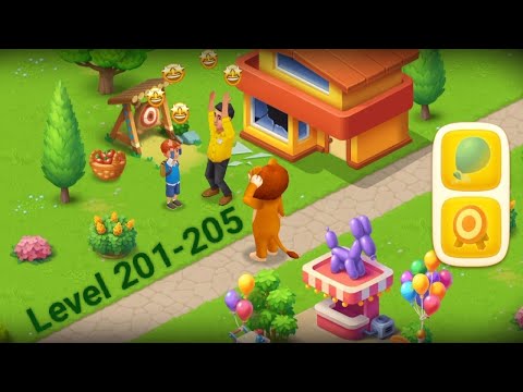 Gameplay Wildscapes Level 201-205