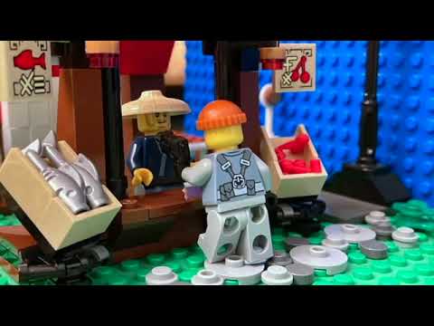 Lego Ninjago City Chase Chaos (Stop Motion)