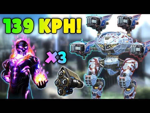 Ultra Speed! 3x Nitro Unit LEECH Living Legend Gameplay War Robots Fast MK3 Gameplay WR