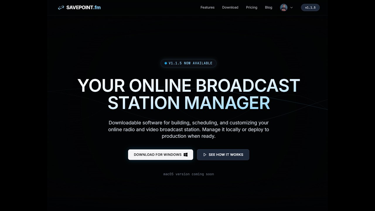 SavePoint Station Manager demo video