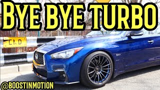 Blown turbo on my Infiniti Q50