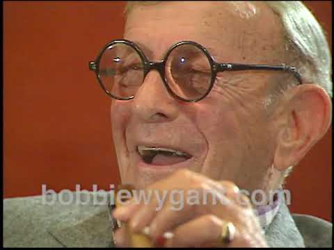 George Burns 5/15/87 - Bobbie Wygant Archive