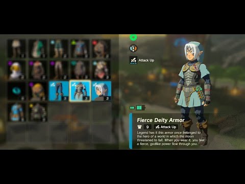 How to get Fierce Deity Armor | +50% Attack