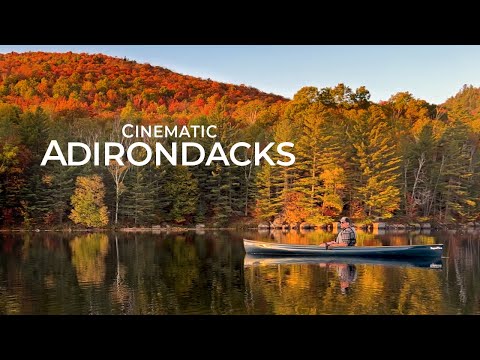 Cinematic Adirondack Canoeing | Peaceful Wilderness Paddling | Piano Relaxation