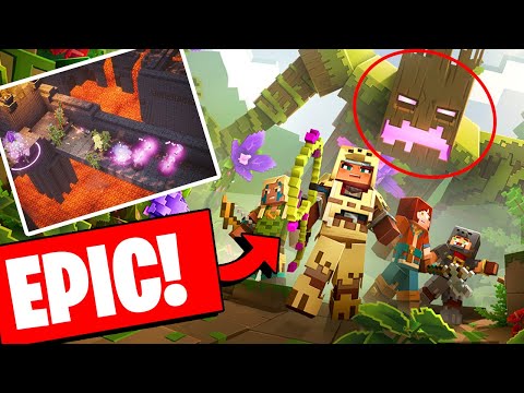Insane New Loot in Jungle Awakens DLC - Minecraft Dungeons