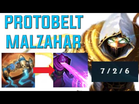 Protobelt Malzahar || Rocket Powered Void Suppression Malzahar [S10][LeagueOfLegends]