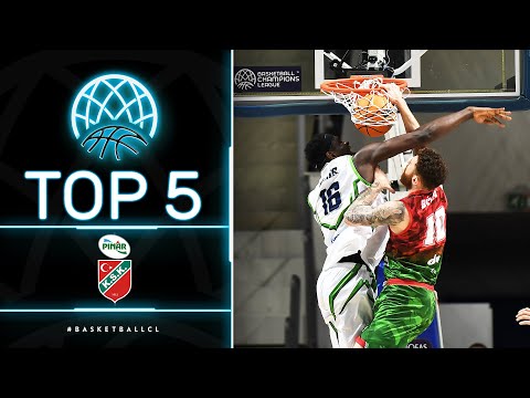 Top 5 Plays | Pinar Karsiyaka | Basketball Champions League 2020/21