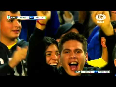Gol de Chávez (3-2) / Boca Juniors 6-2 Dep. Cali - Fase de Grupos Copa Libertadores 2016