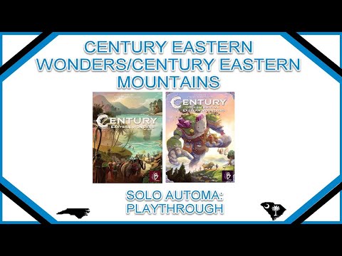 Century Eastern Wonders Solo Automa: Playthrough