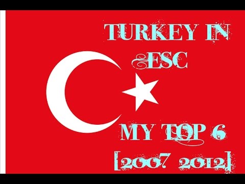Turkey in ESC-My top 6 [2007-2012]