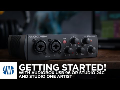 Presonus AudioBox USB 96 Complete Bundle - USB Interface image 9