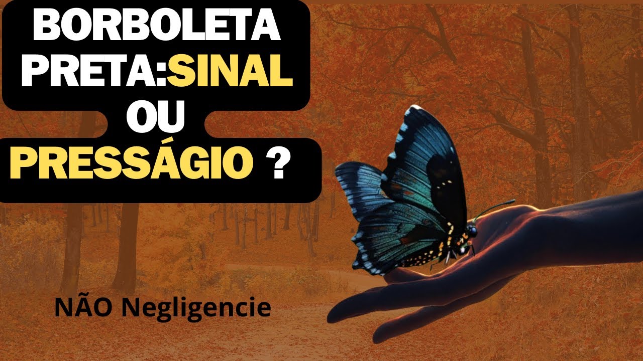 "Borboleta Preta: Mensagens Ocultas e o Poder da Transformação Pessoal"