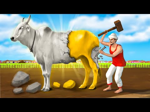 Golden Cow Statue | Hindi Kahaniyan | Hindi Stories | Kahani | Cartoon Cartoon | Cartoon