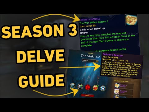 Season 3 Delves Made Easy! | Portals, Gear & The Delver's Journey Explained!