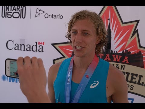 Charles Philibert-Thiboutot on post-race celebration, standard chasing