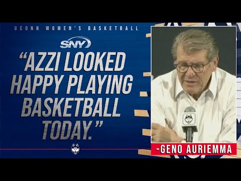 UConn vs Tennessee: Geno Auriemma on Azzi Fudd's outstanding 25-point outing | UConn Post Game | SNY
