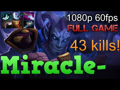 Miracle plays carry Riki #1: 43 kills vs enemy’s top Void. Full game.