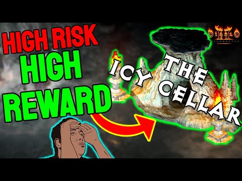 Time Spent on 200 Icy Cellar runs [Drop highlights] Fire Druid vs Hydraorb | Diablo 2 Resurrected