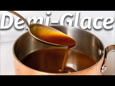 Michelin Techniques for Demi-Glace