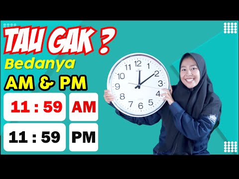 Arti Am Dan Pm Pada Jam Digital