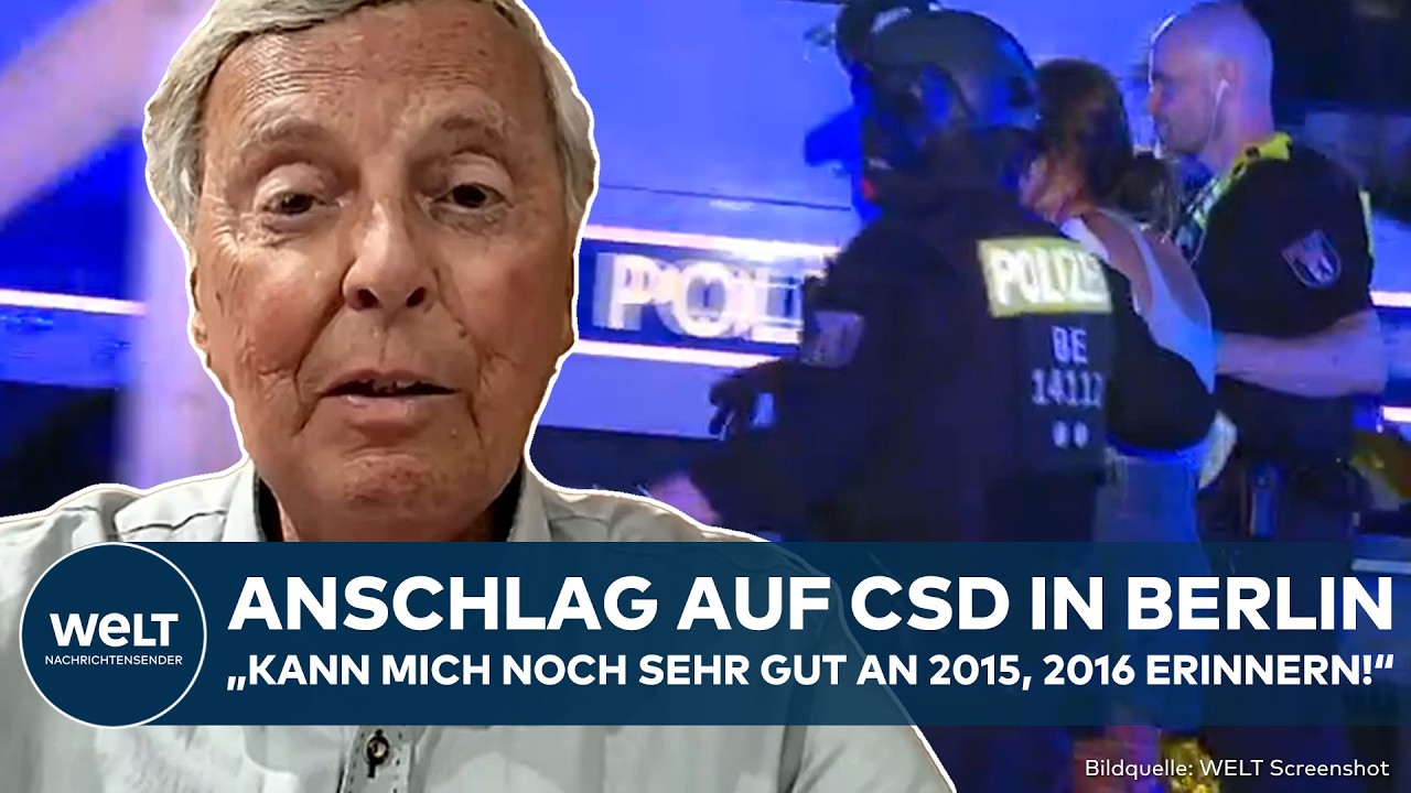 BERLIN: Anschlag auf CSD! Bosbach packt aus! Heftige Kritik an Lage
