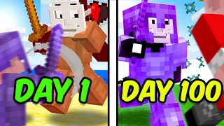 Mastering Minecraft PvP In 100 days