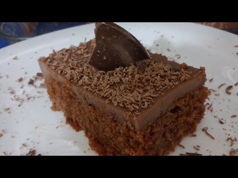 كيكة الشوكولا بالكريمة ♥️😋 cake au chocolat