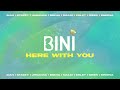 BINI - Here With You (Lyrics)