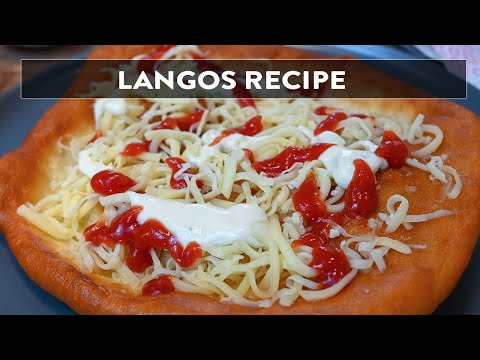 Langos Recipe | How To Make Langos (Fried Dough)