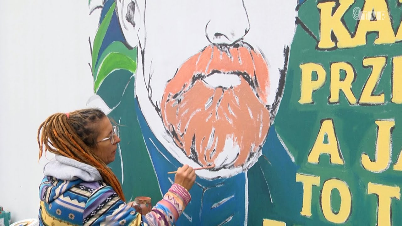 Murale pisarzy ozdobią sieradzkie Osiedle Poetów