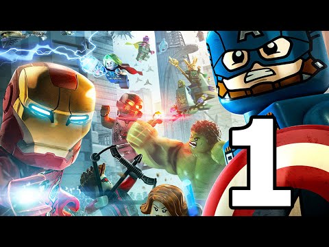 Lego Marvel's Avengers Walkthrough Part 1 - No Commentary Playthrough (PS4)
