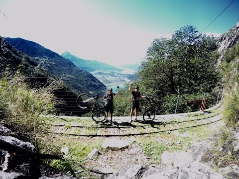 Transalp 2015,  St. Anton  am  Arlberg - Colico (+ Tracciolino)