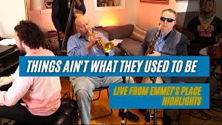 Emmet Cohen w/ Warren Vache &amp; Harry Allen | Things Ain&#39;t What They Used to Be