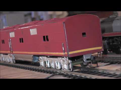 HO Brass Model Diesel Powered B-Unit Locomotive Old Early 1950's Sono Japan Rare