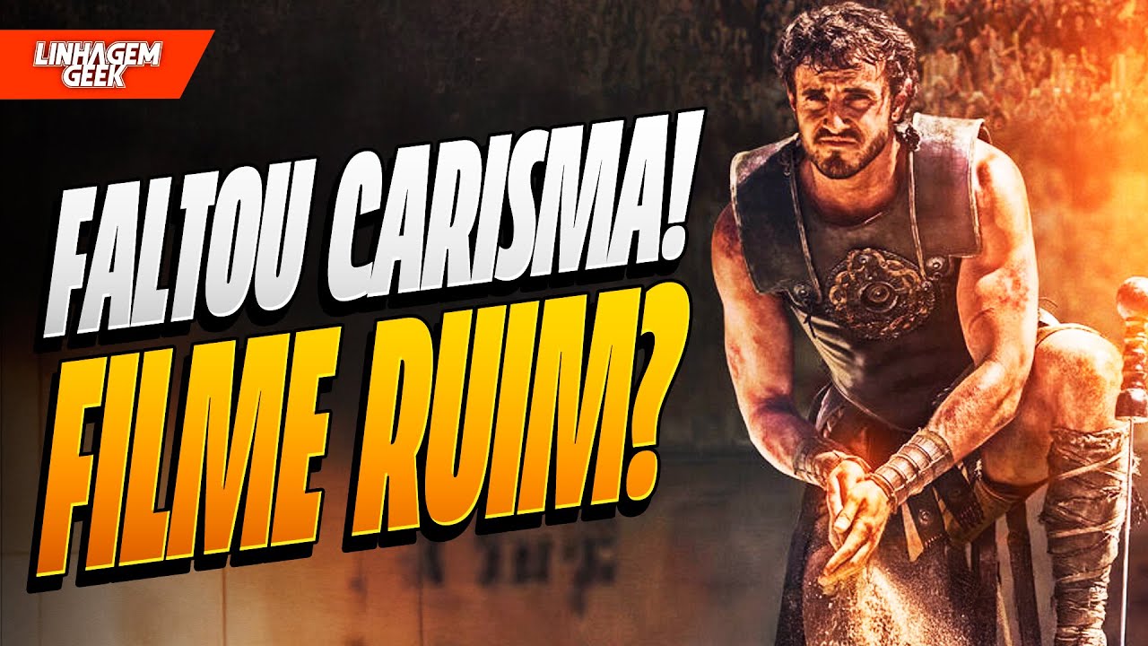 DECEPÇÃO? GLADIADOR 2 CRÍTICA