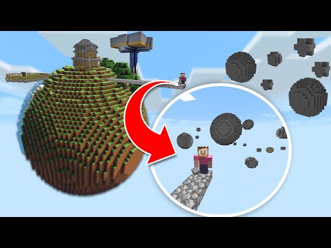 PaulGG - Finding An Asteroid Field In Planet Skyblock! | Minecraft #5