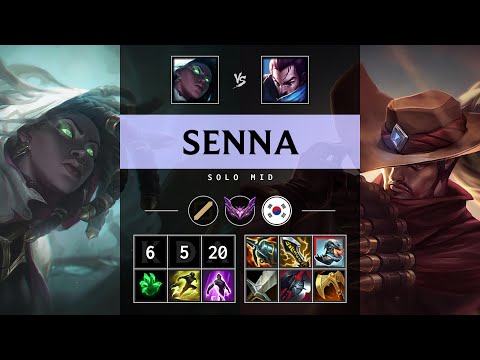 Senna Mid vs Yasuo - KR Master Patch 25.19