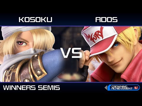 Crowning Achievement - Kosoku (Sheik, Mario) VS Ados (Terry) - Winners Semis - SSBU